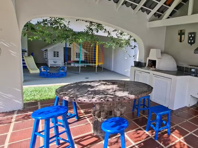 Resort 013 - Casa para temporada no Guarujá